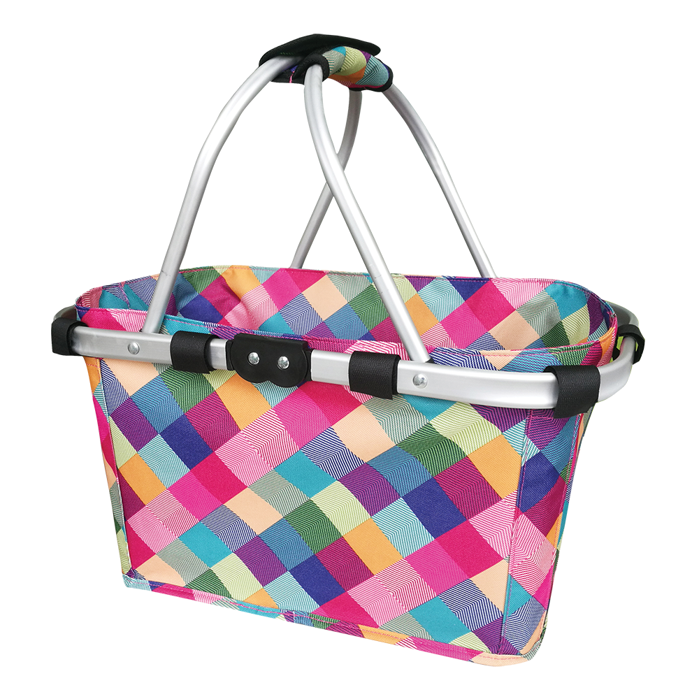 Sachi Two Handle Carry Basket - Harlequin