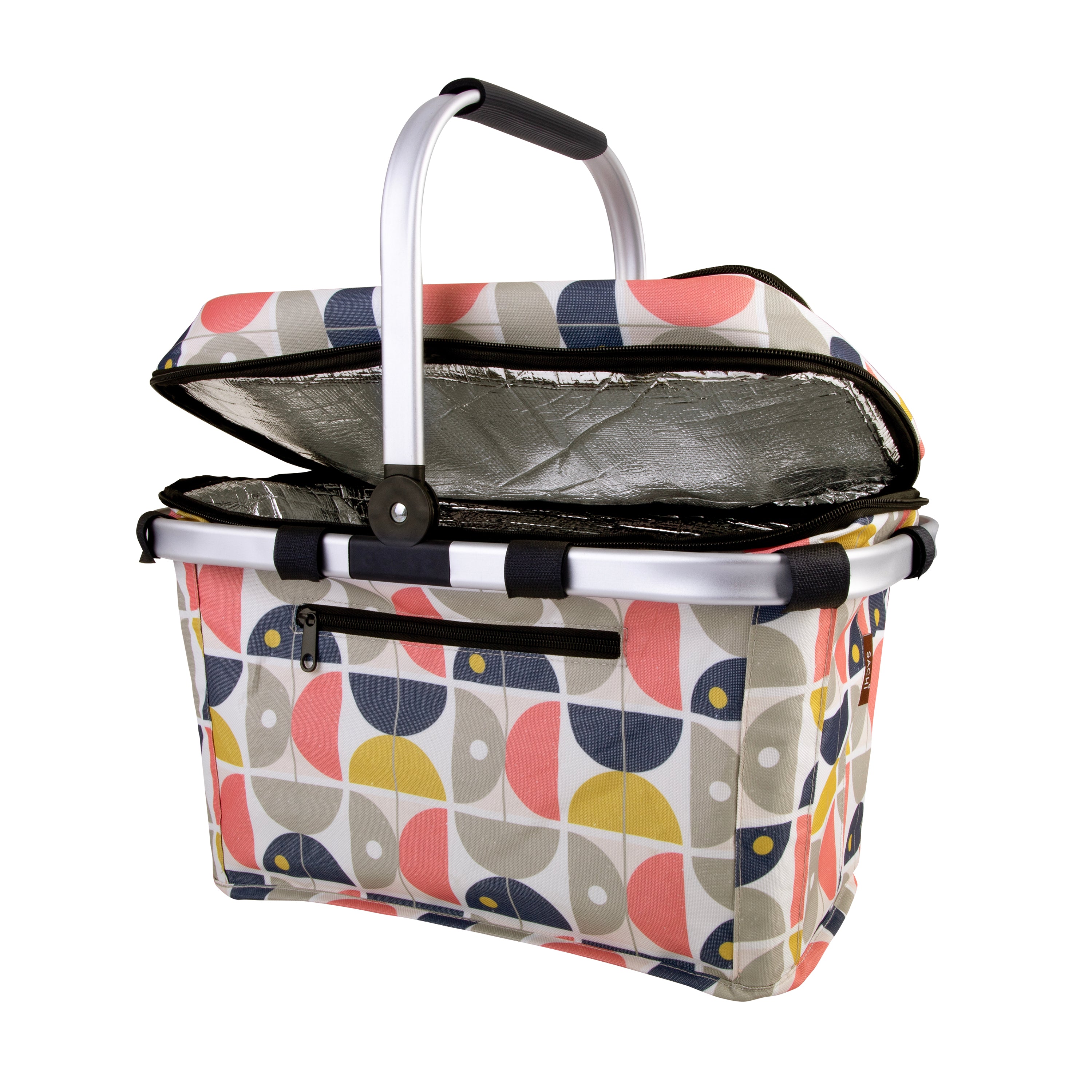 Sachi 4 Person Insulated Picnic Basket  - Nordic Geo