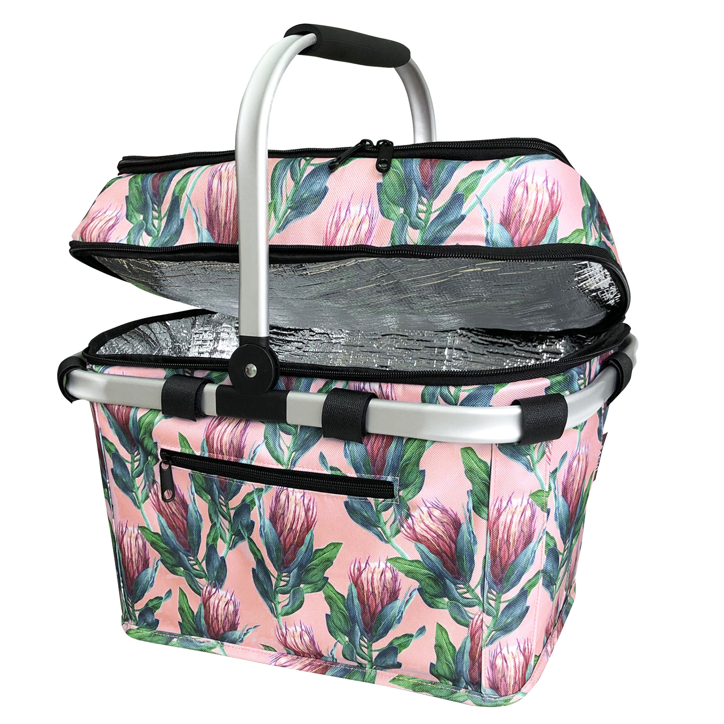 Sachi 4 Person Insulated Picnic Basket  - Protea