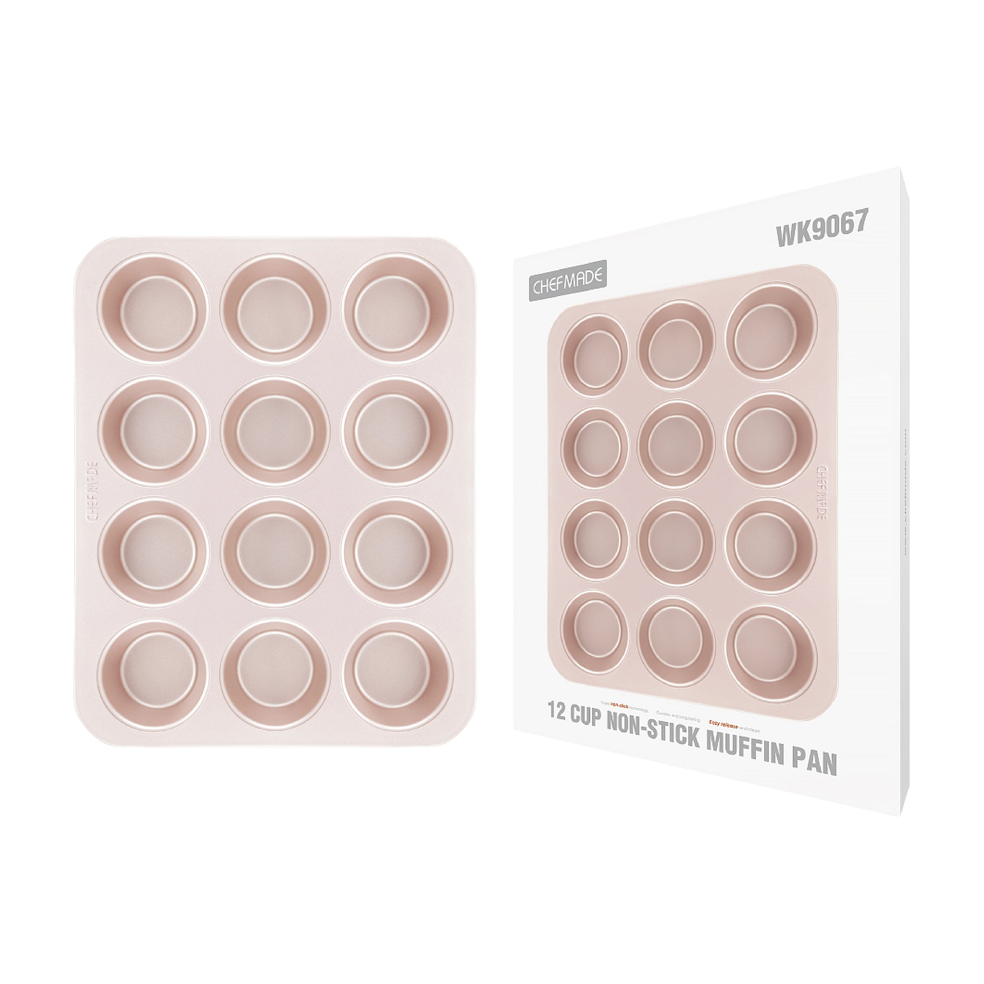 CHEFMADE Muffin Pan 12 Cup (WK9067)