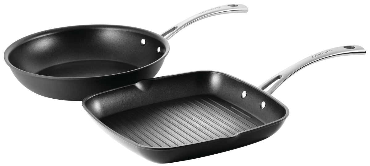 Cuisinart Chefs Ia+ Grill & Fry Pan Set