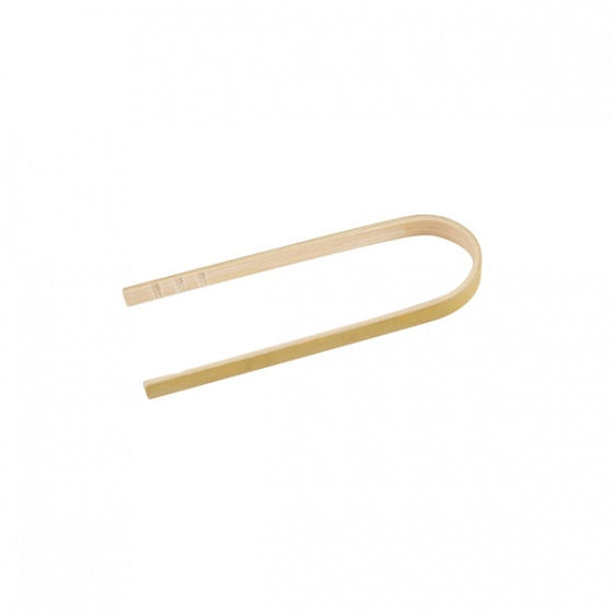 Belix Bamboo Snack Tong (10pcs/Pack) (80mm - Beige)