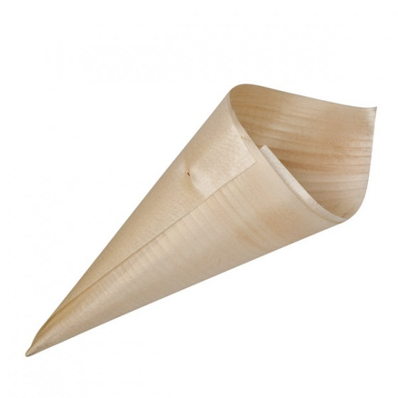 Belix Bio Wood Cone (180mm Pack of 50 - Beige)