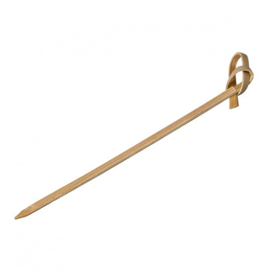 Belix Bamboo Skewer - Looped 180mm (250pcs/Pack) (Beige)