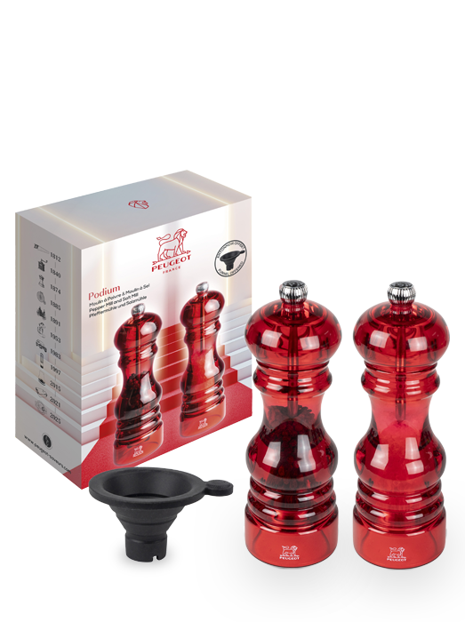 Peugeot Podium Duo Salt & Pepper Mill Set 18 cm