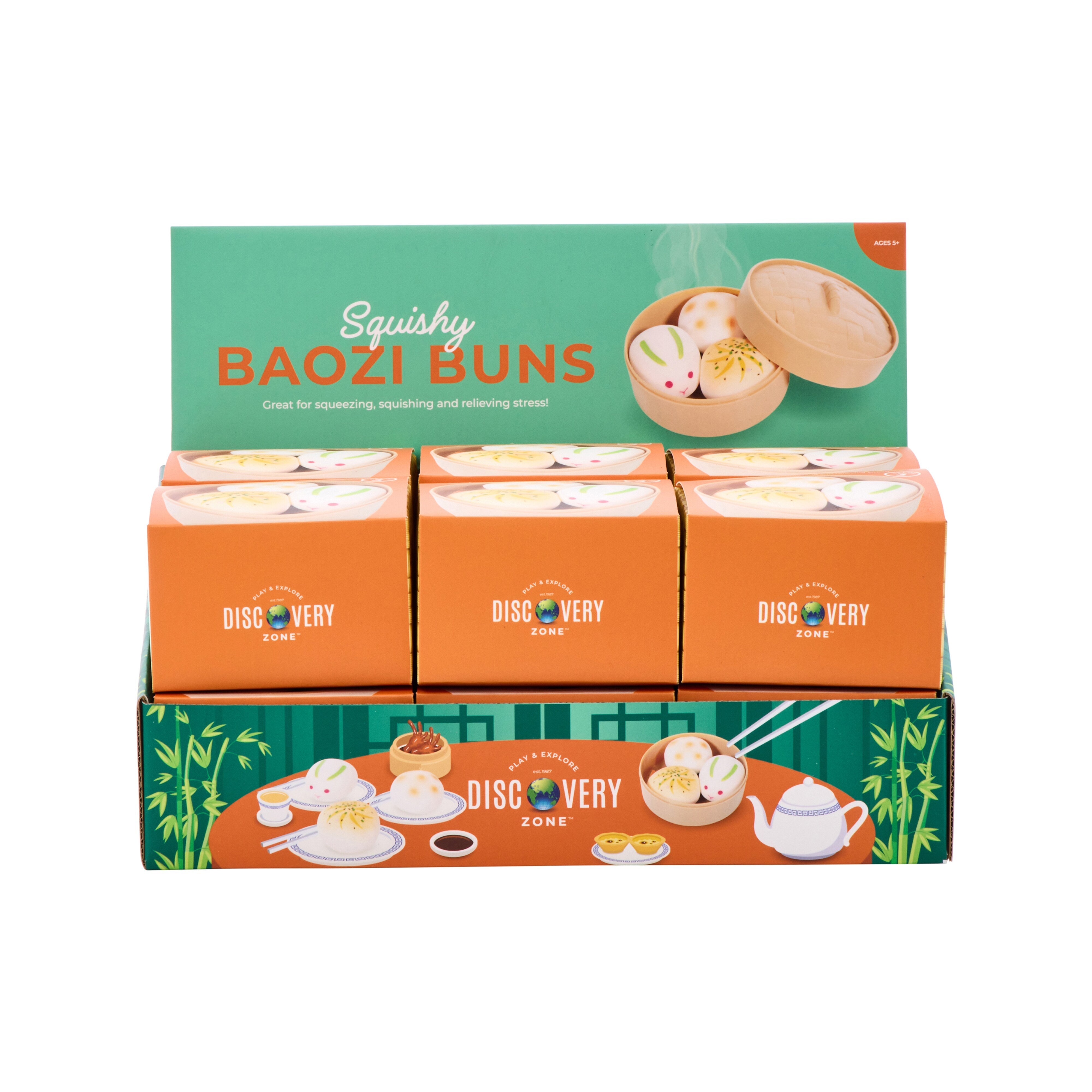 Discovery Zone Squishy Baozi Buns White