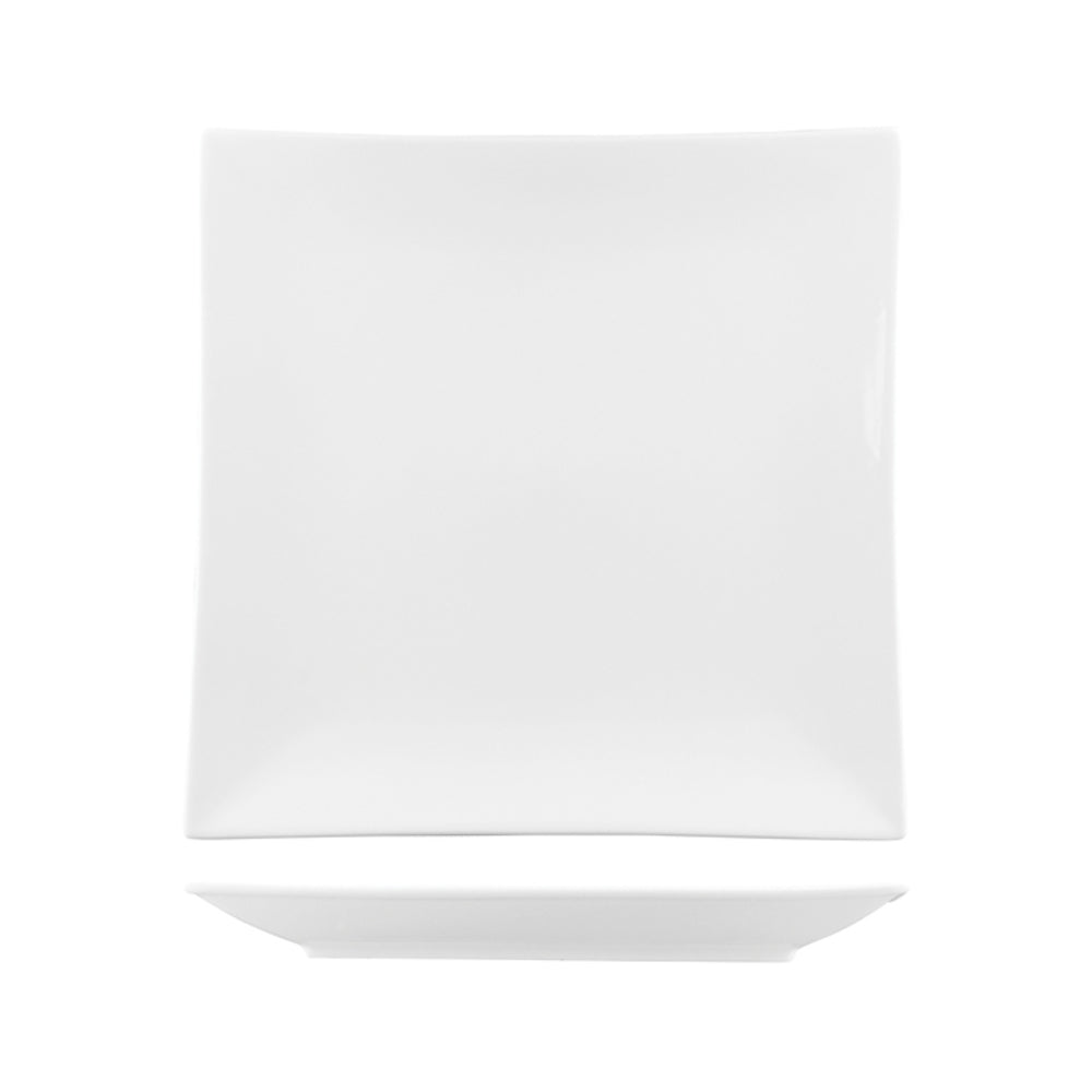 Longfine Classicware Flat Square Plate No Rim