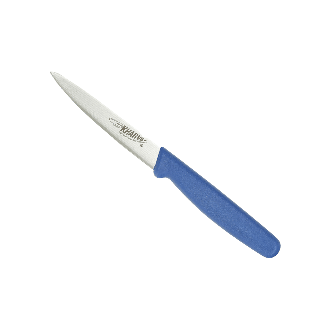 KH Kharve Paring Knife 10cm Blue Handle