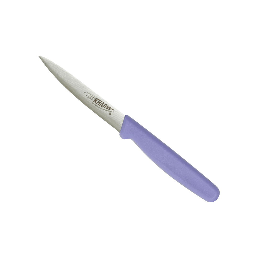 KH Kharve Paring Knife 10cm Purple Handle