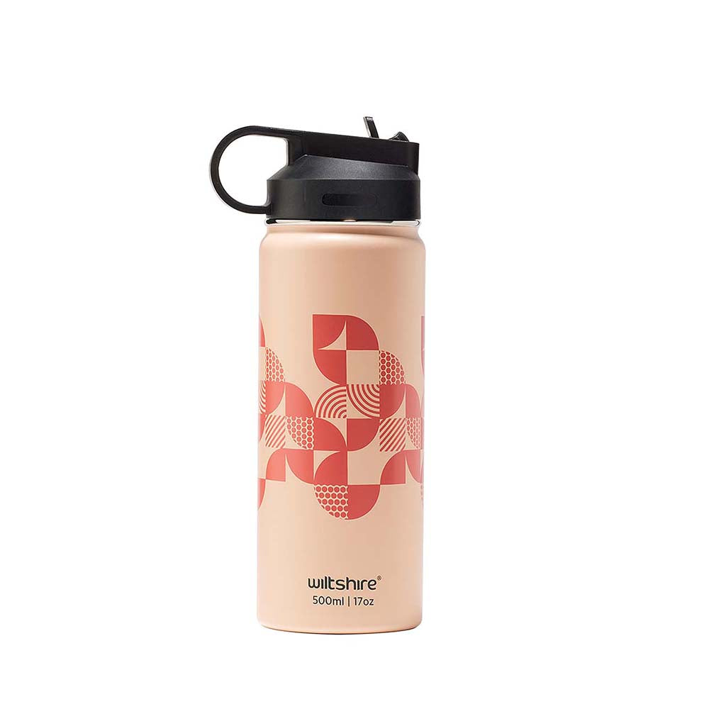Wiltshire Insulated Stainless Steel Bottle Watermelon 500ml/17oz