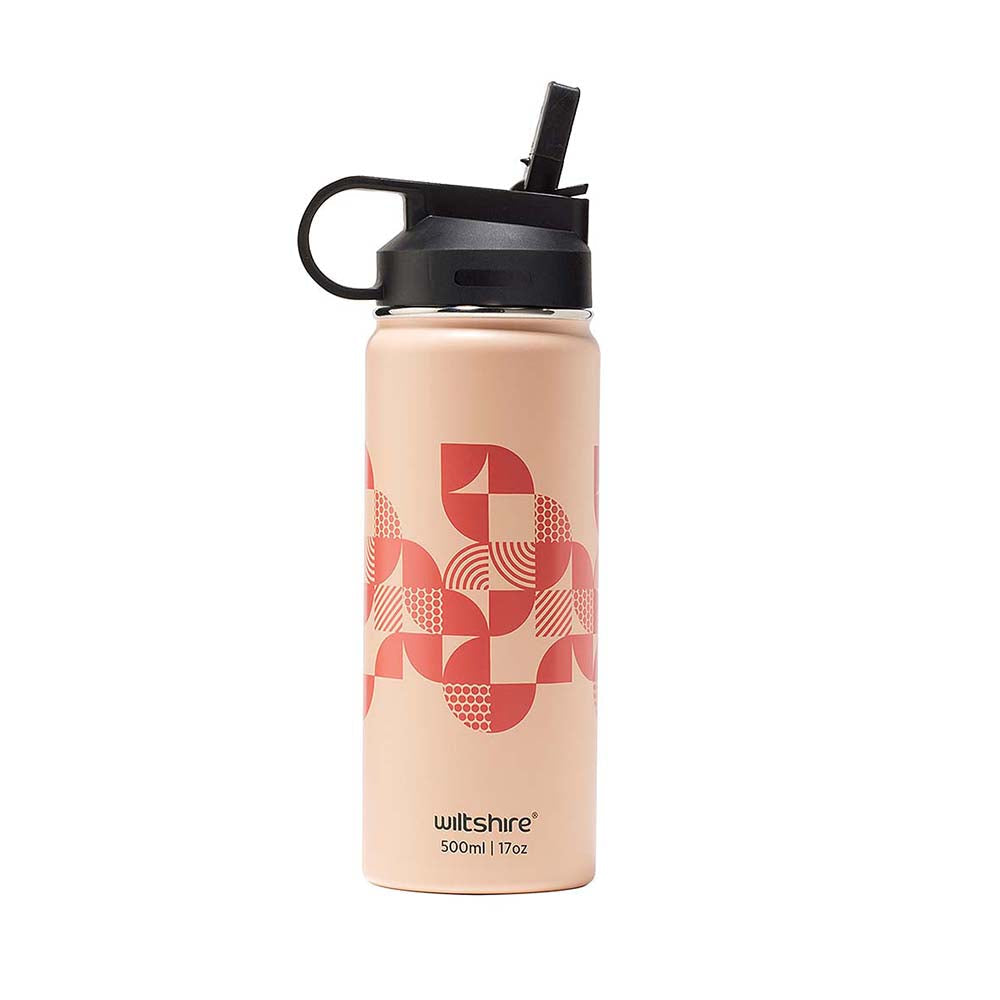 Wiltshire Insulated Stainless Steel Bottle Watermelon 500ml/17oz
