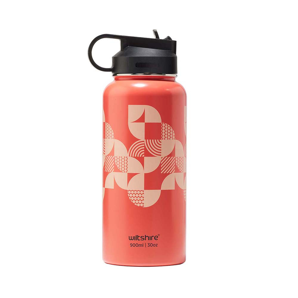 Wiltshire Insulated Stainless Steel Bottle Flamingo 900ml/30oz