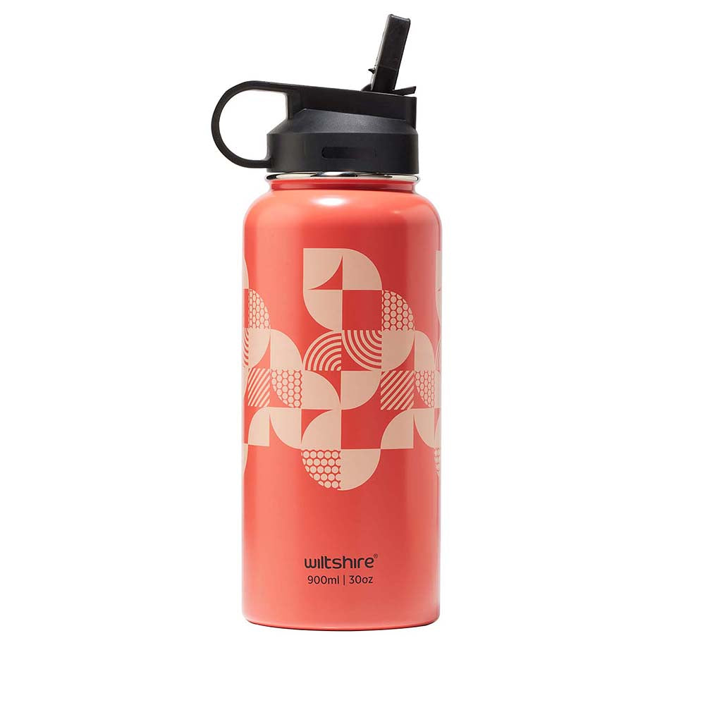 Wiltshire Insulated Stainless Steel Bottle Flamingo 900ml/30oz