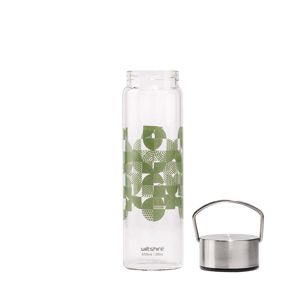 Wiltshire 600ml (20oz) Glass Bottle Sage
