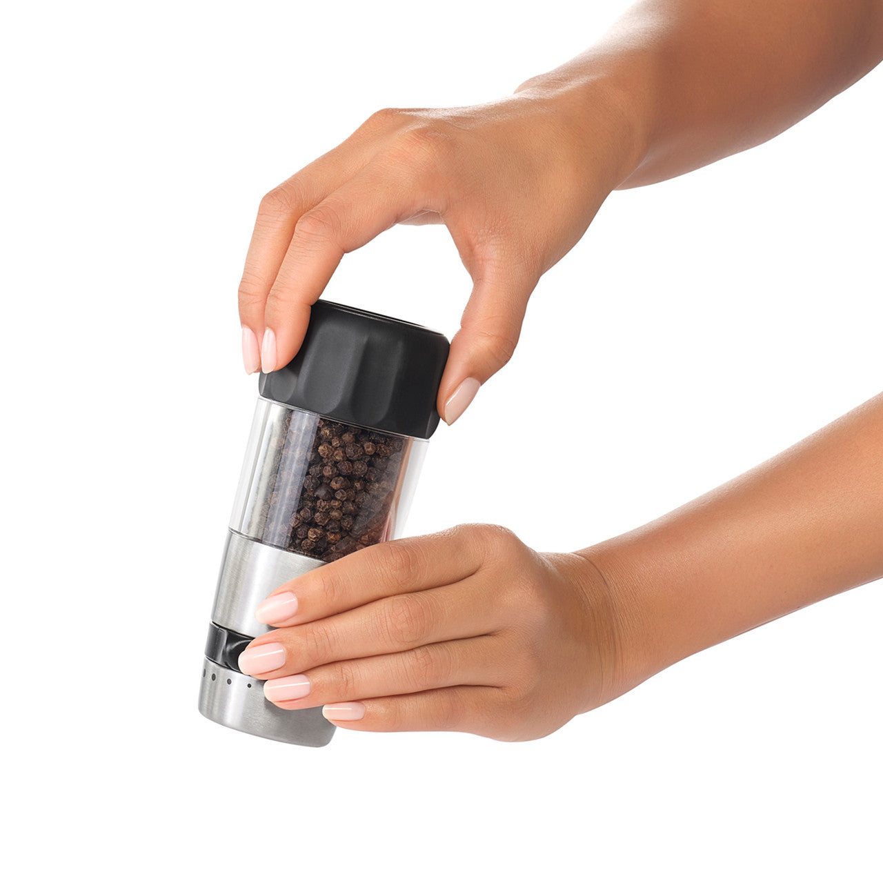 OXO Good Grips Accent Mess-Free Salt & Pepper Grinder Set