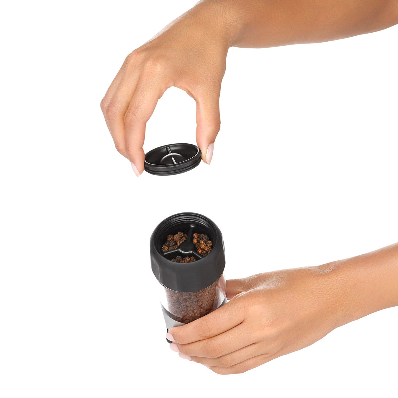 OXO Good Grips Accent Mess-Free Salt & Pepper Grinder Set