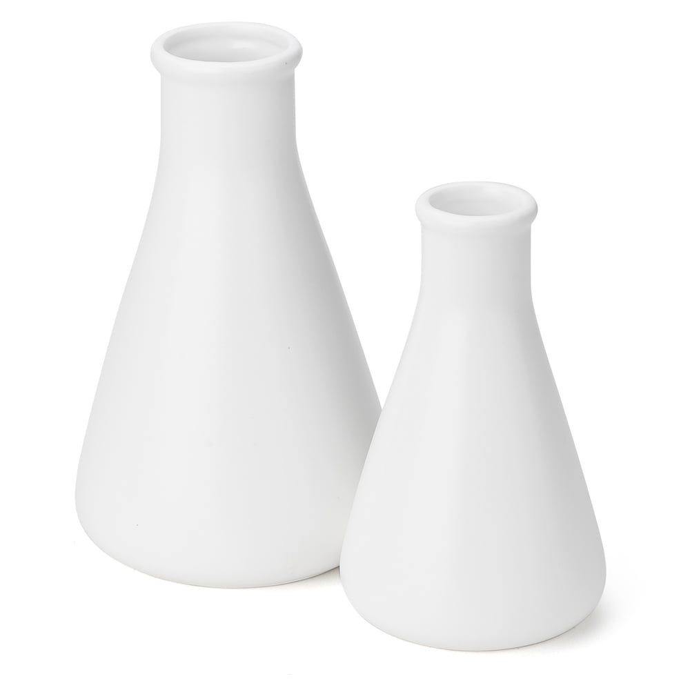 Robert Gordon Labware Flask Set White (Set of 2)