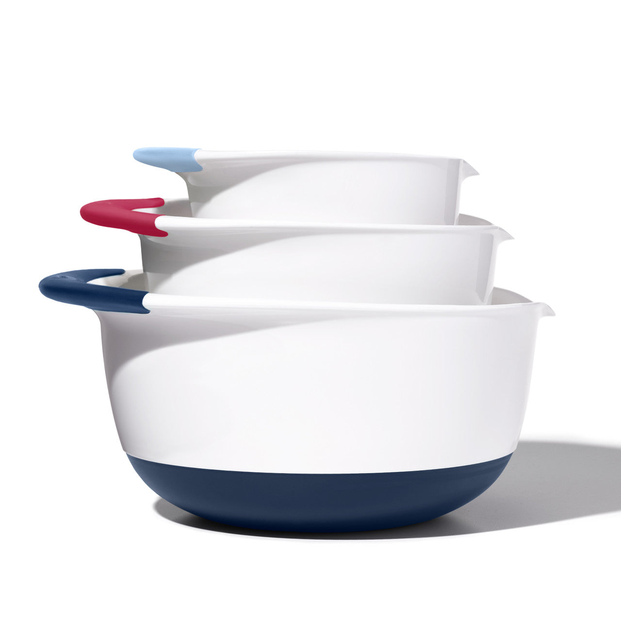 OXO Good Grips 3-Piece Mixing Bowl Set – Blueberry, Jam, Seltzer
