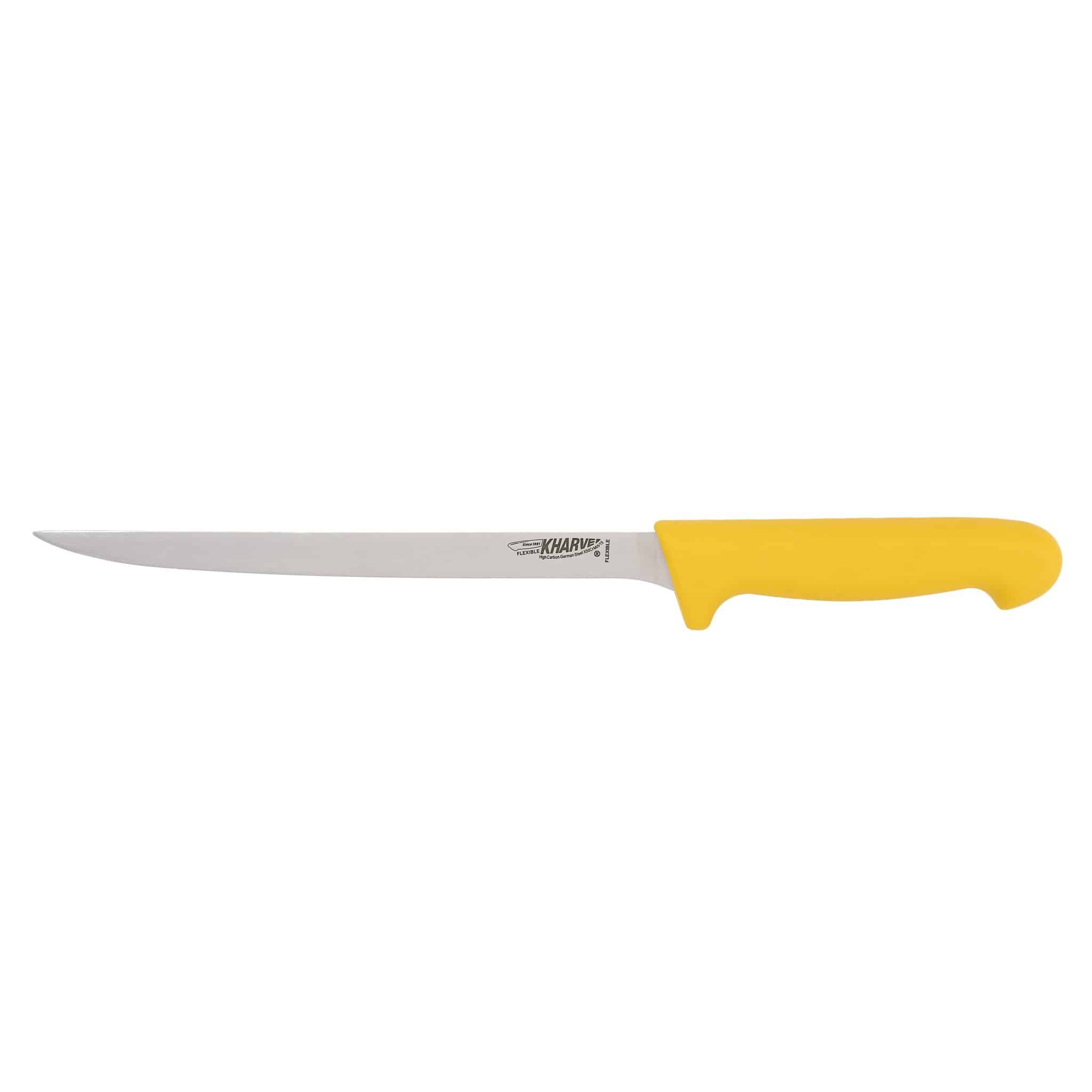 KH Kharve Filleting Knife Flexible 20cm Yellow