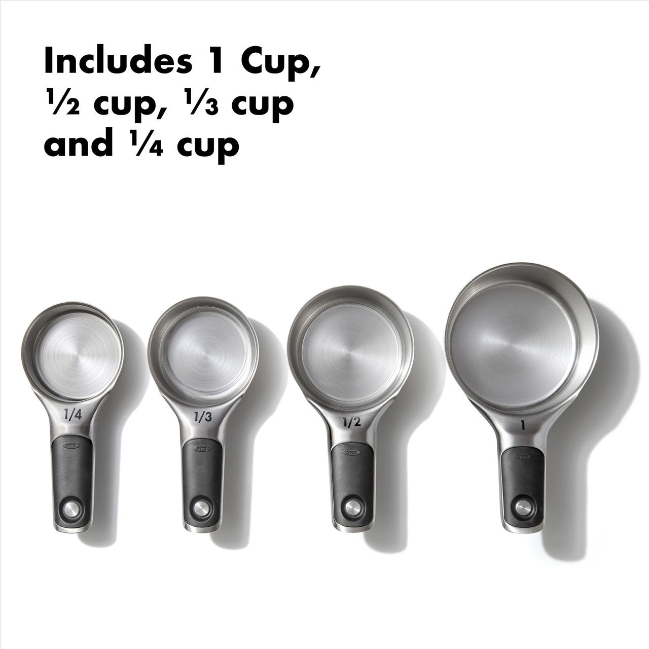 OXO Good Grips 4pce S/s Measuring Cup Set