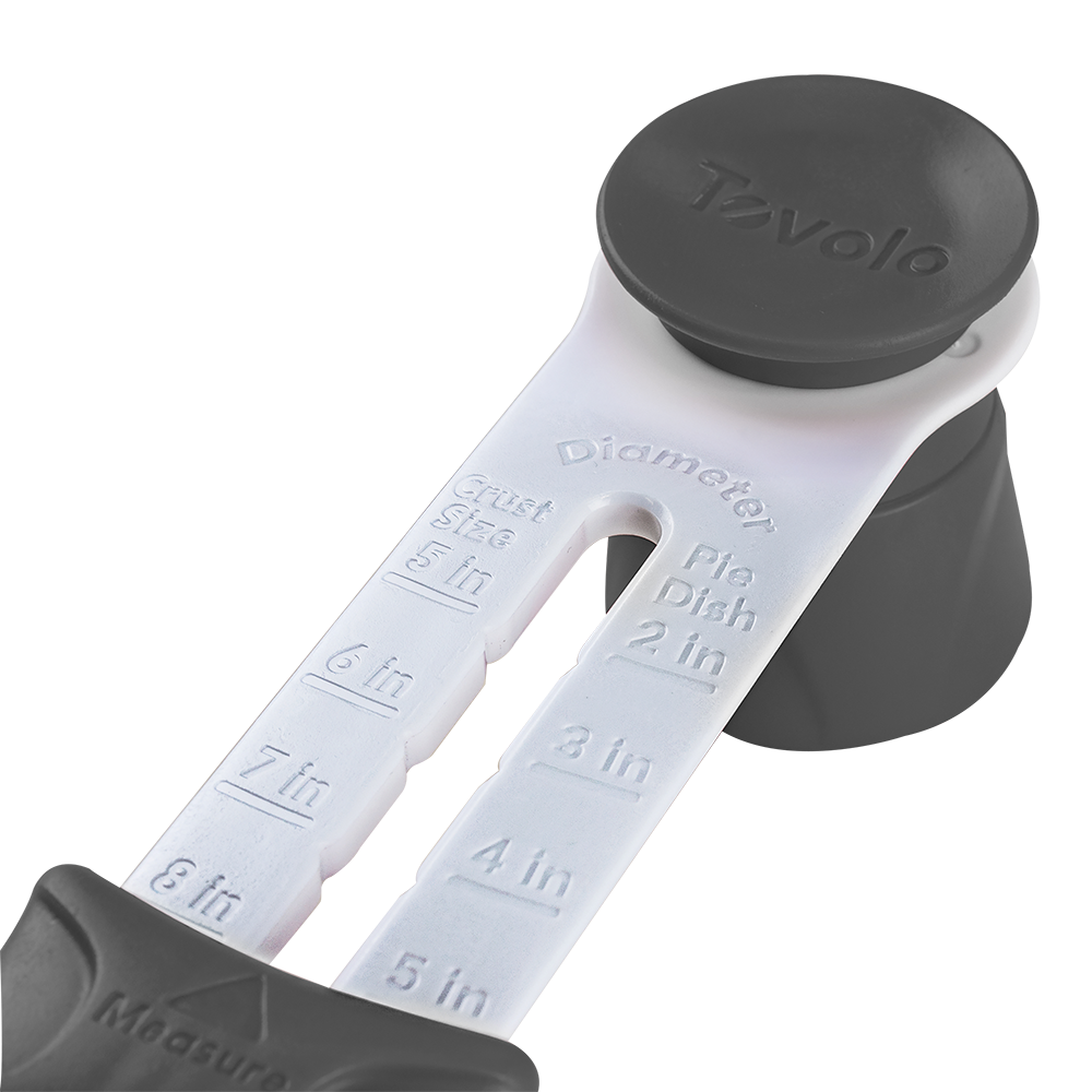 Tovolo Precision Pie Crust Cutter - Charcoal