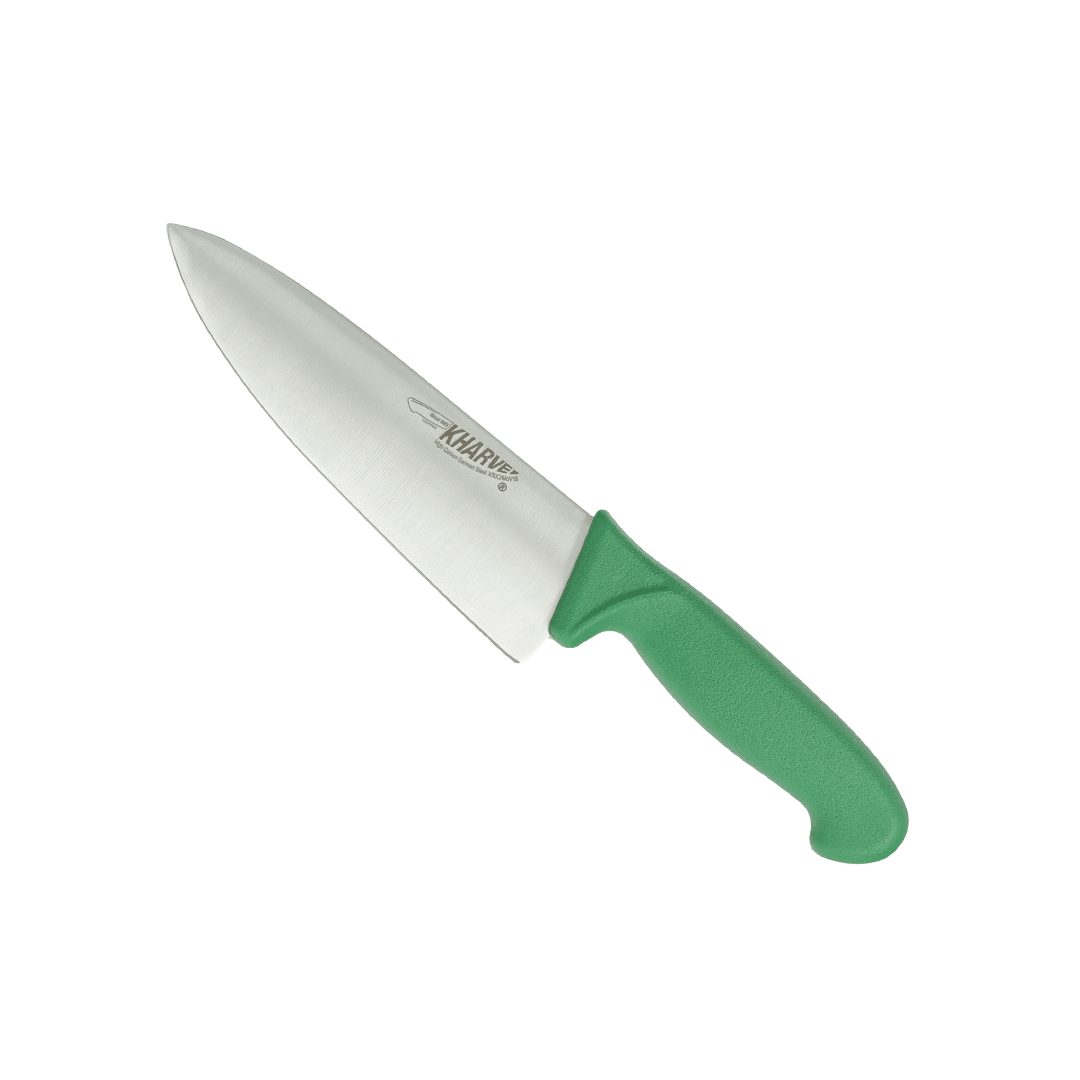 KH Kharve Cooks Knife 15cm Green Handle