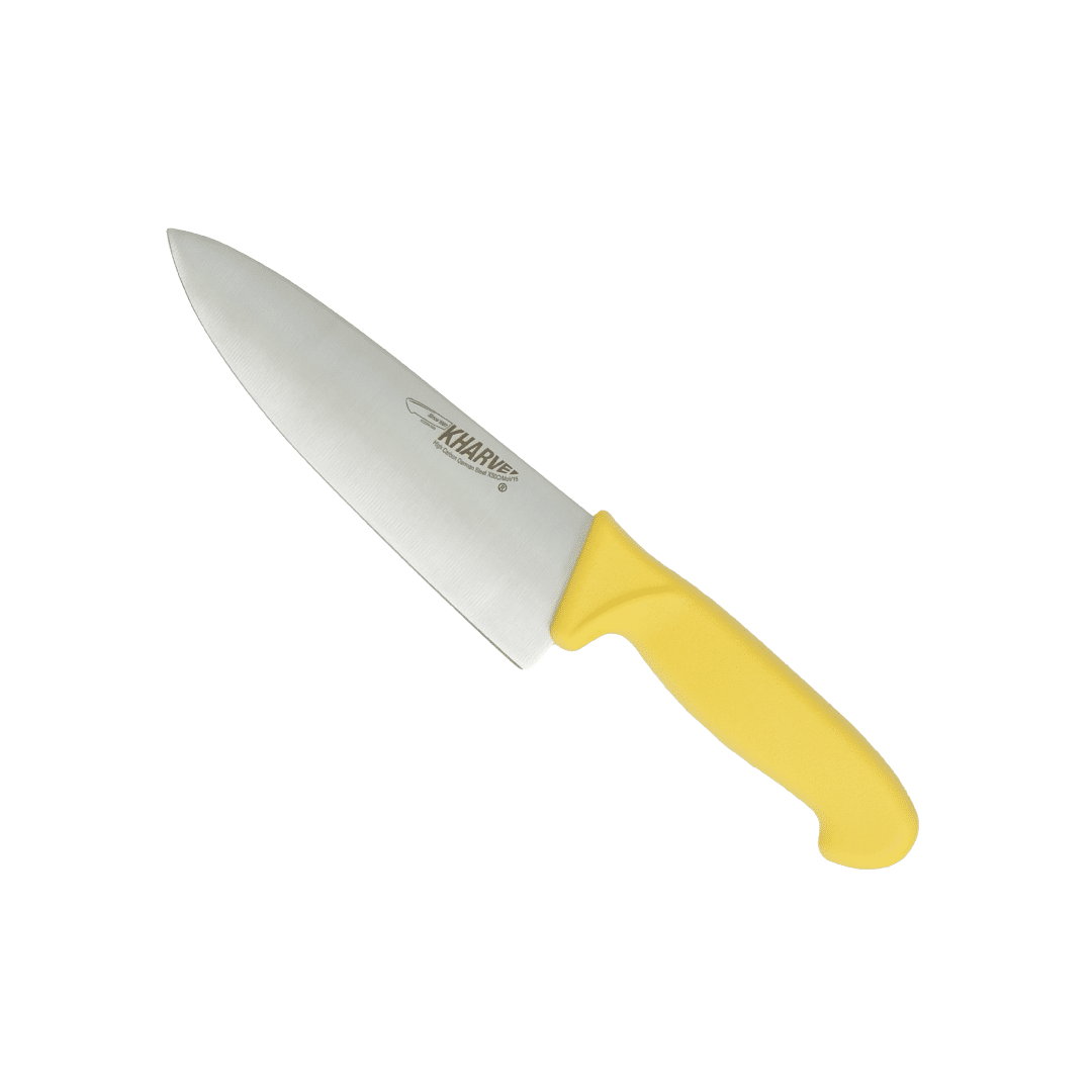KH Kharve Cooks Knife 15cm Yellow Handle