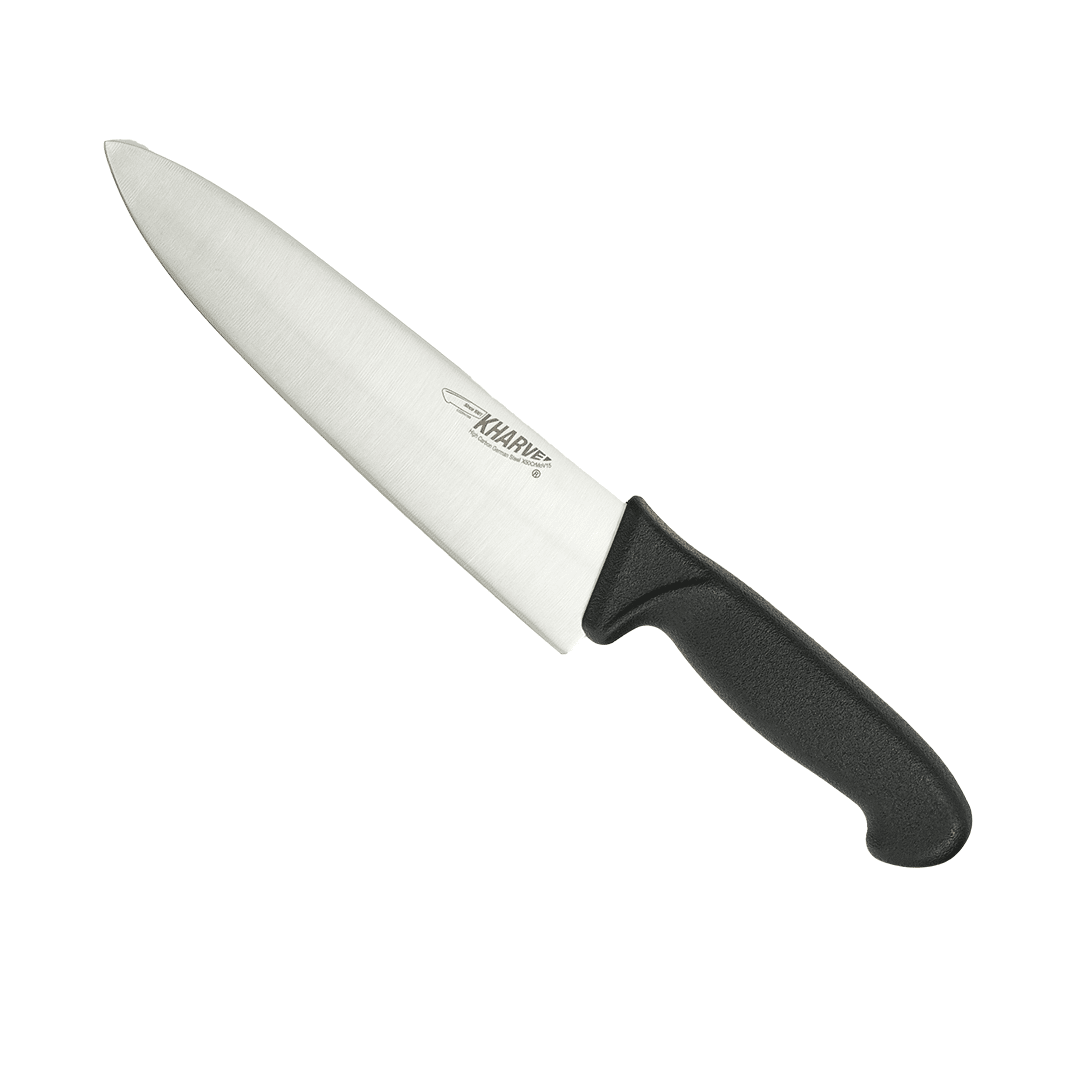KH Kharve Cooks Knife 20cm Black Handle
