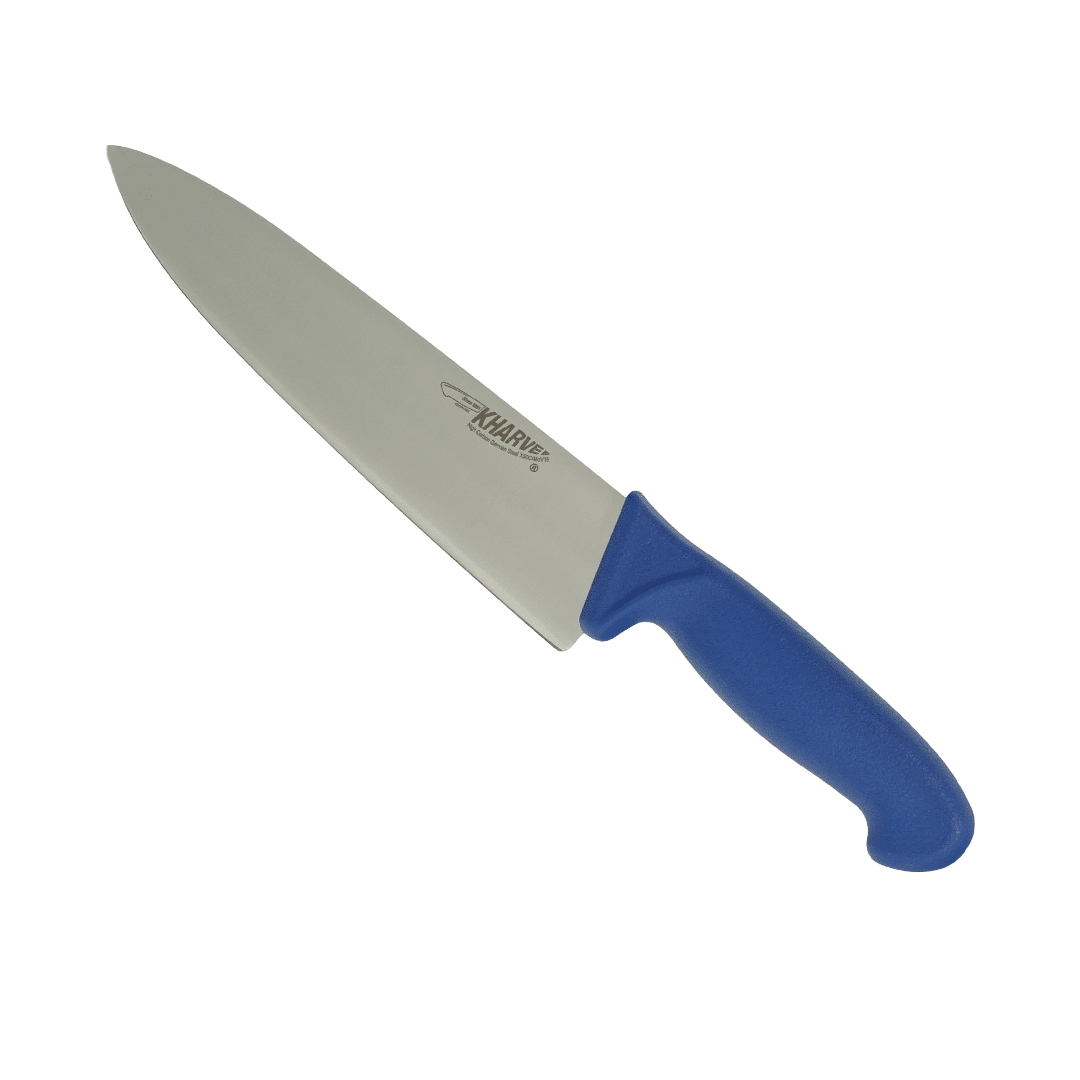 KH Kharve Cooks Knife 20cm Blue Handle