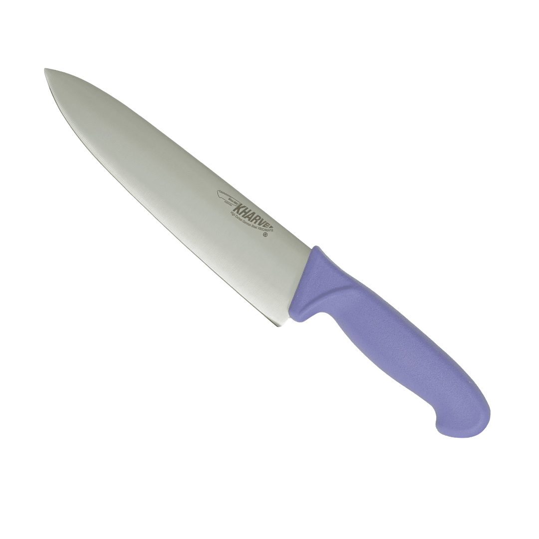 KH Kharve Cooks Knife 20cm Purple Handle
