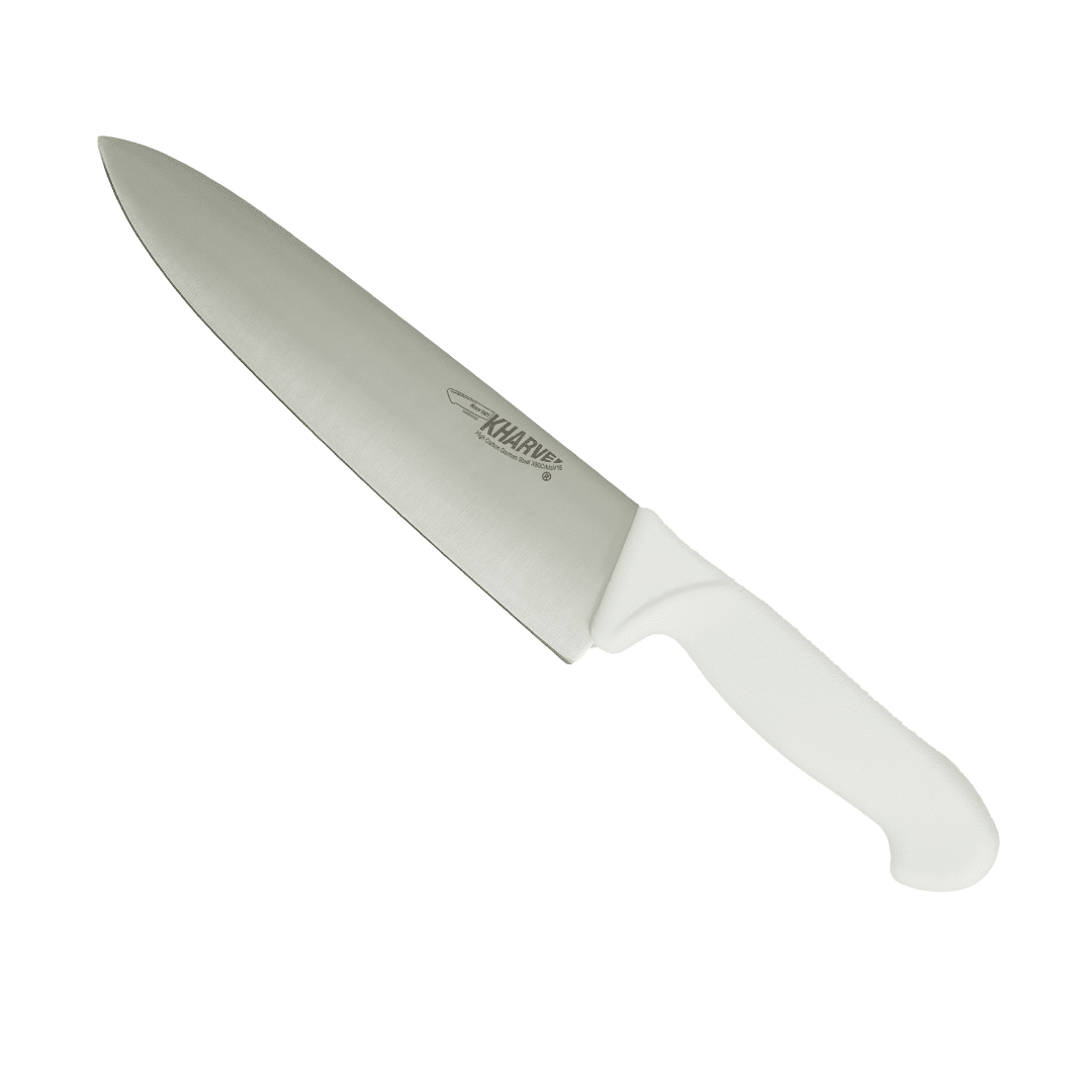 KH Kharve Cooks Knife 20cm White Handle