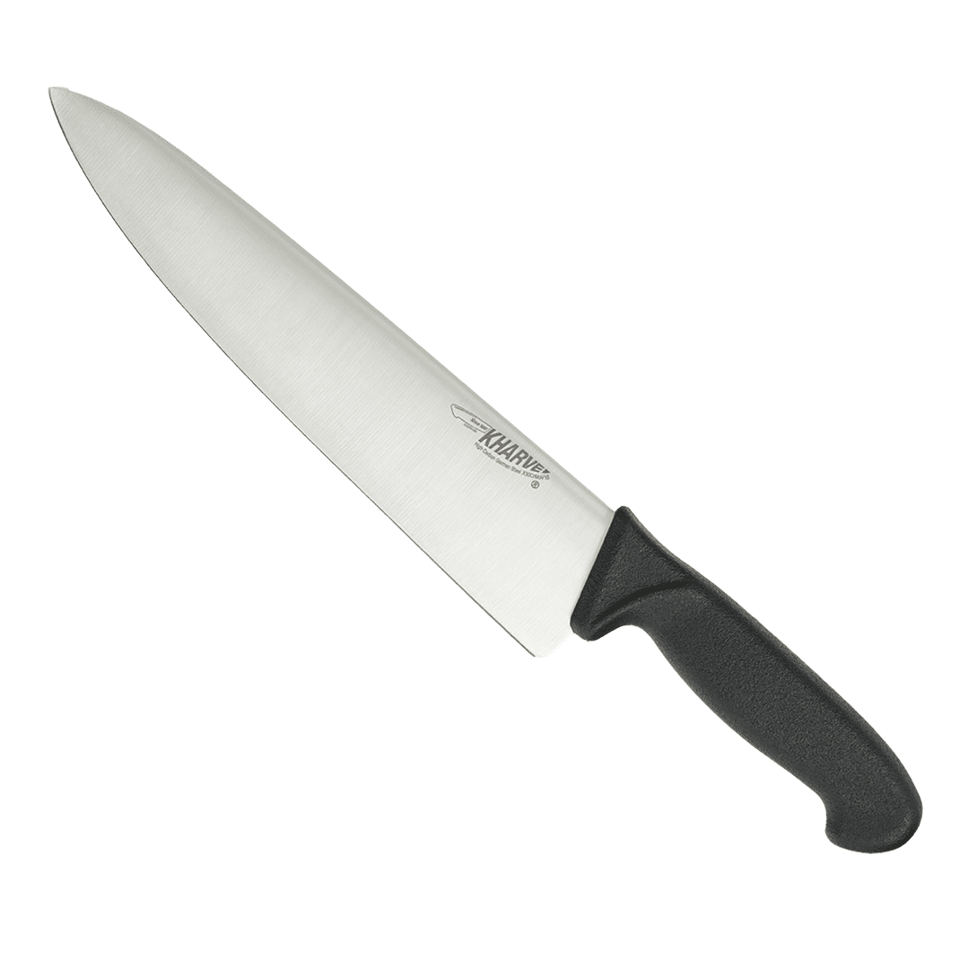 KH Kharve Cooks Knife 25cm Black Handle