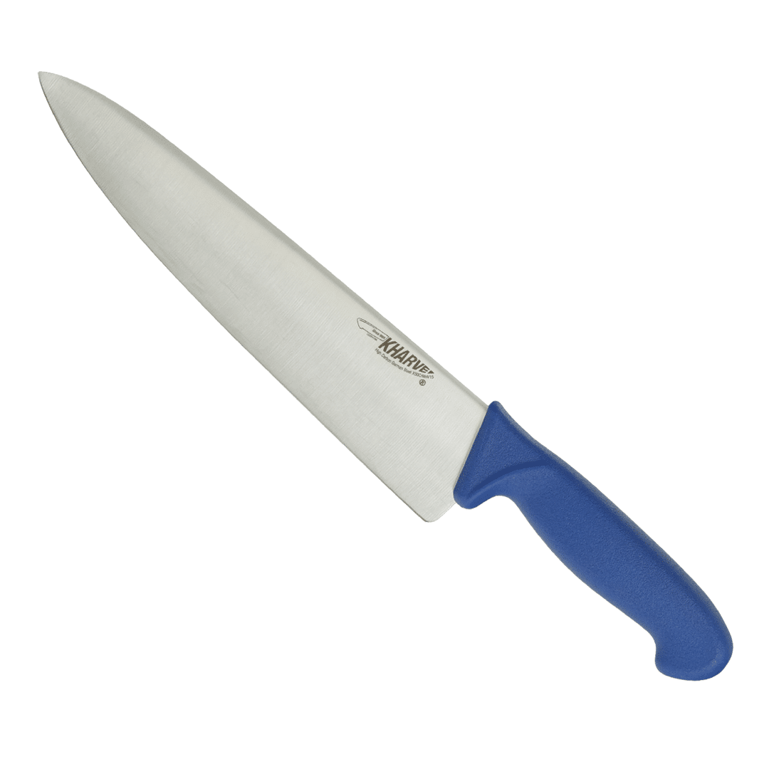 KH Kharve Cooks Knife 25cm Blue Handle