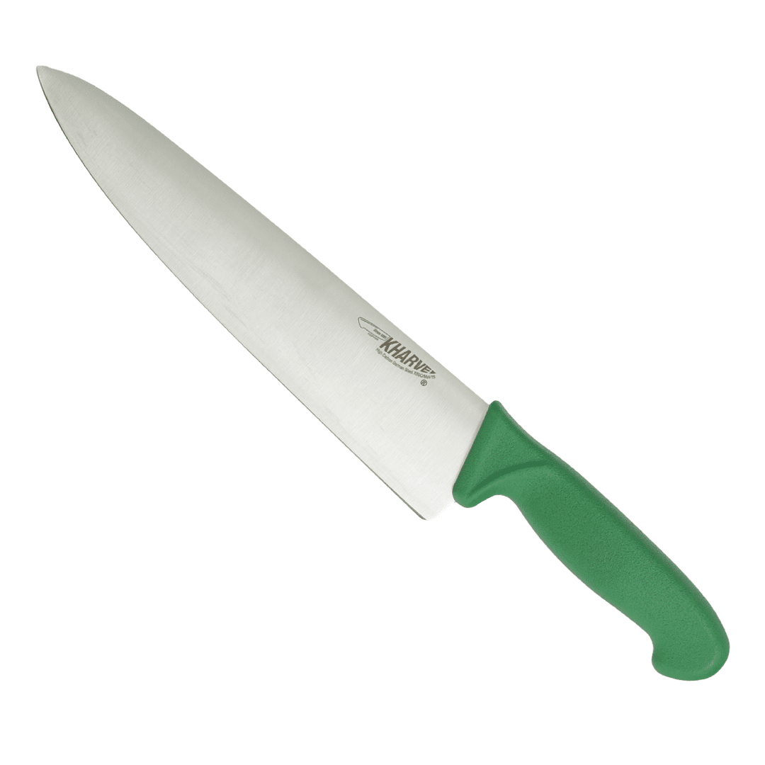 KH Kharve Cooks Knife 25cm Green Handle