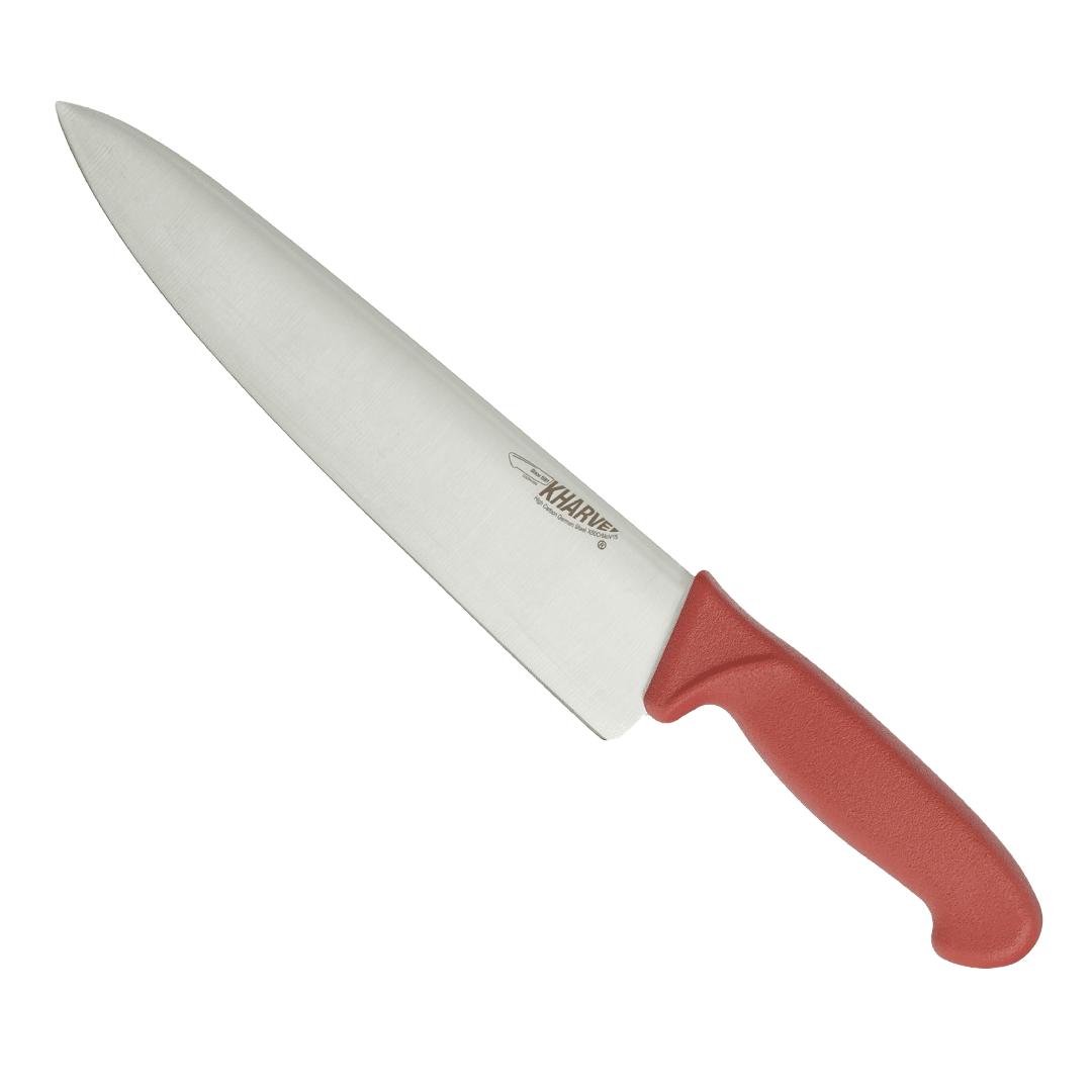KH Kharve Cooks Knife 25cm Red Handle