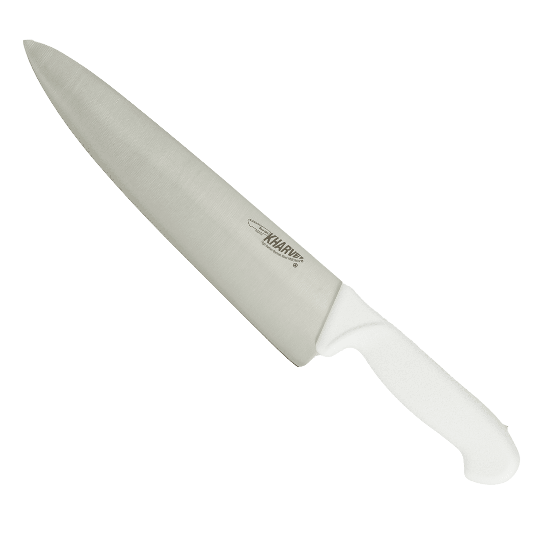 KH Kharve Cooks Knife 25cm White Handle