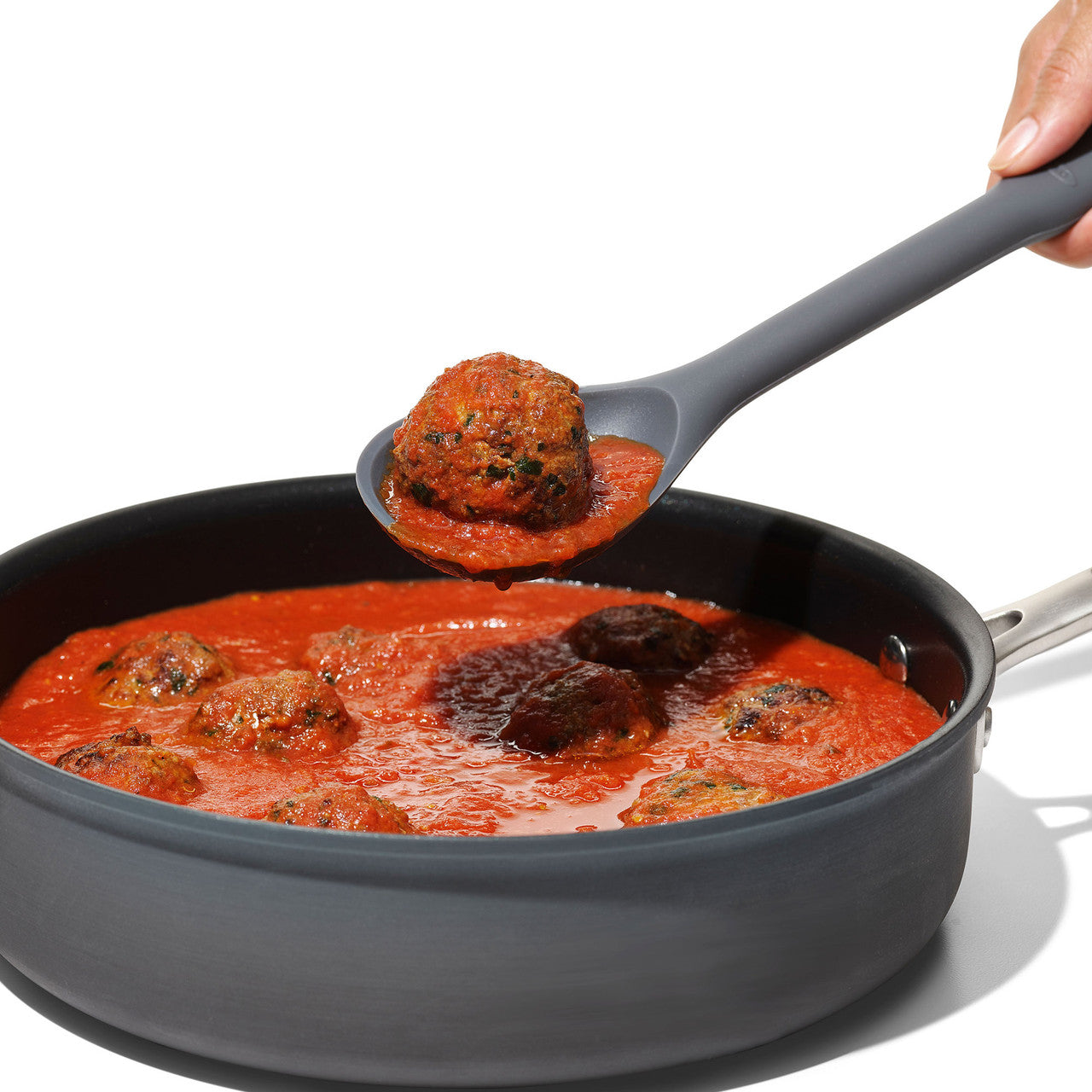 OXO Good Grips Silicone Spoon - Peppercorn