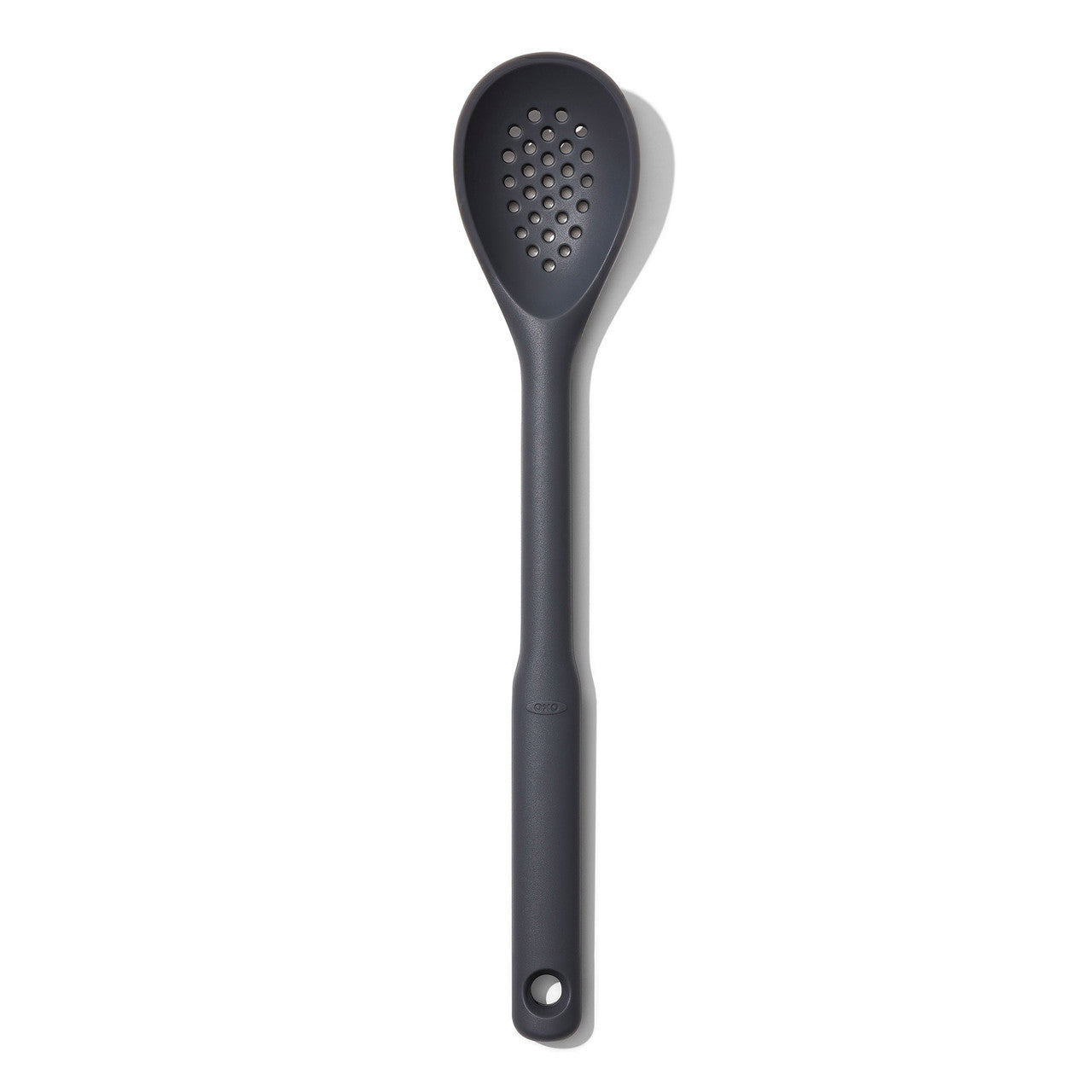 OXO Good Grips Silicone Slotted Spoon - Peppercorn