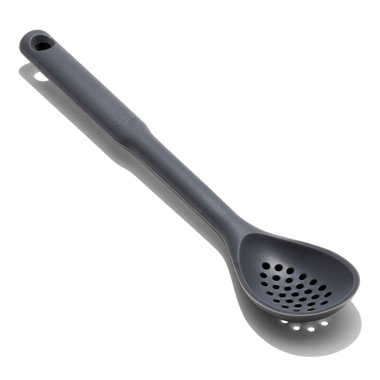 OXO Good Grips Silicone Slotted Spoon - Peppercorn