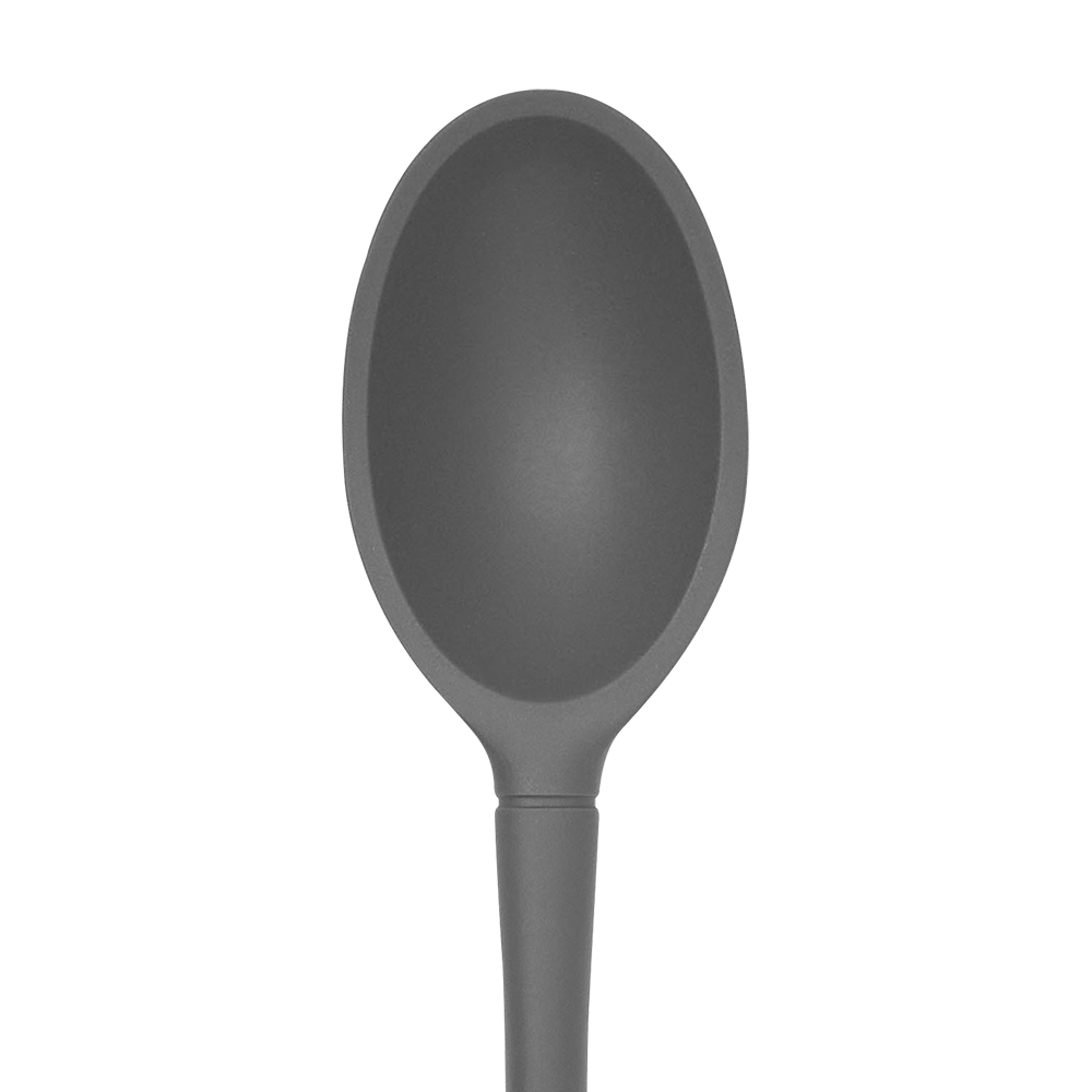Tovolo 'Flex-Core' All Silicone Deep Spoon - Charcoal