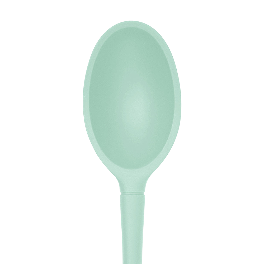Tovolo 'Flex-Core' All Silicone Deep Spoon - Light Aqua