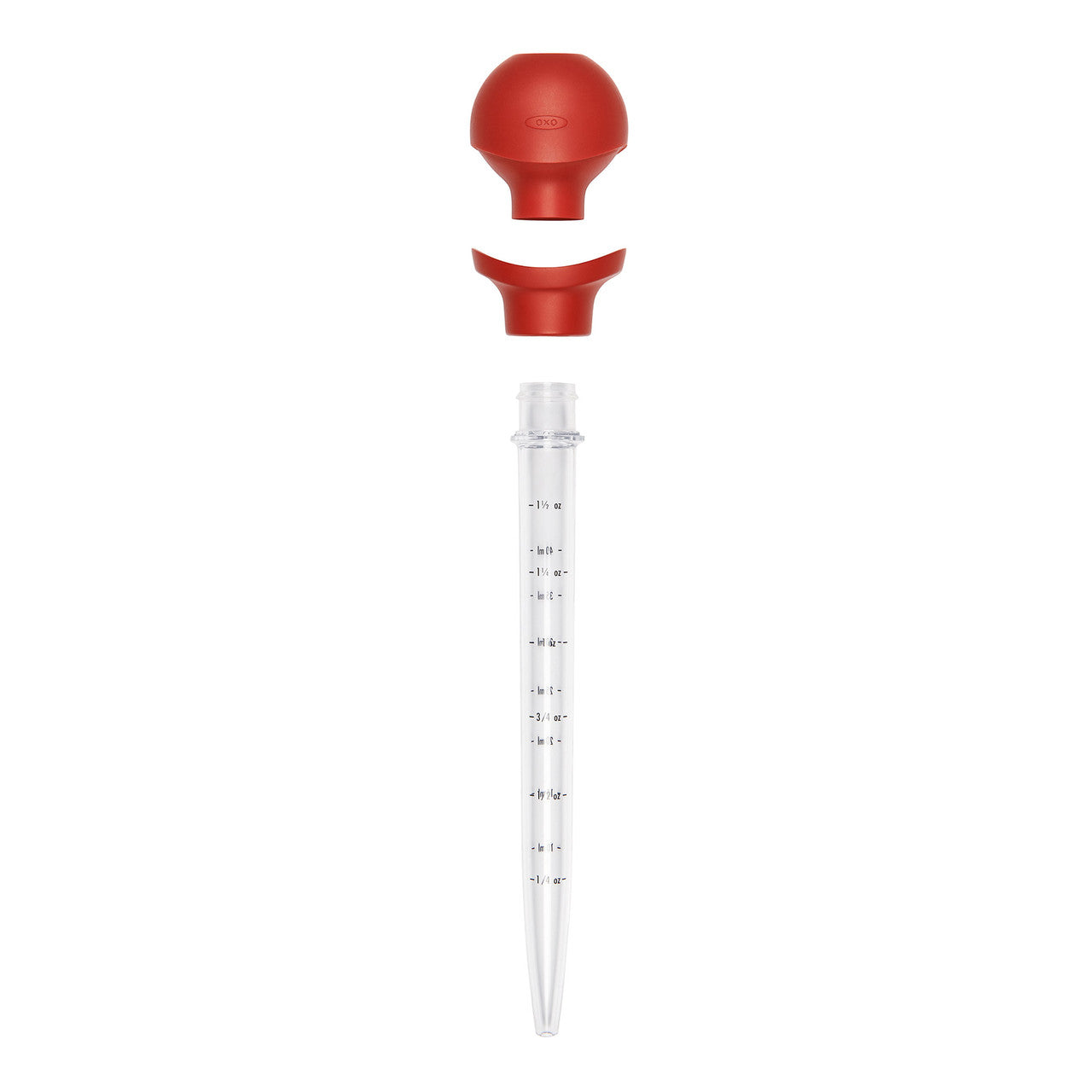 OXO Good Grips Baster with Cleaning Brush - Red