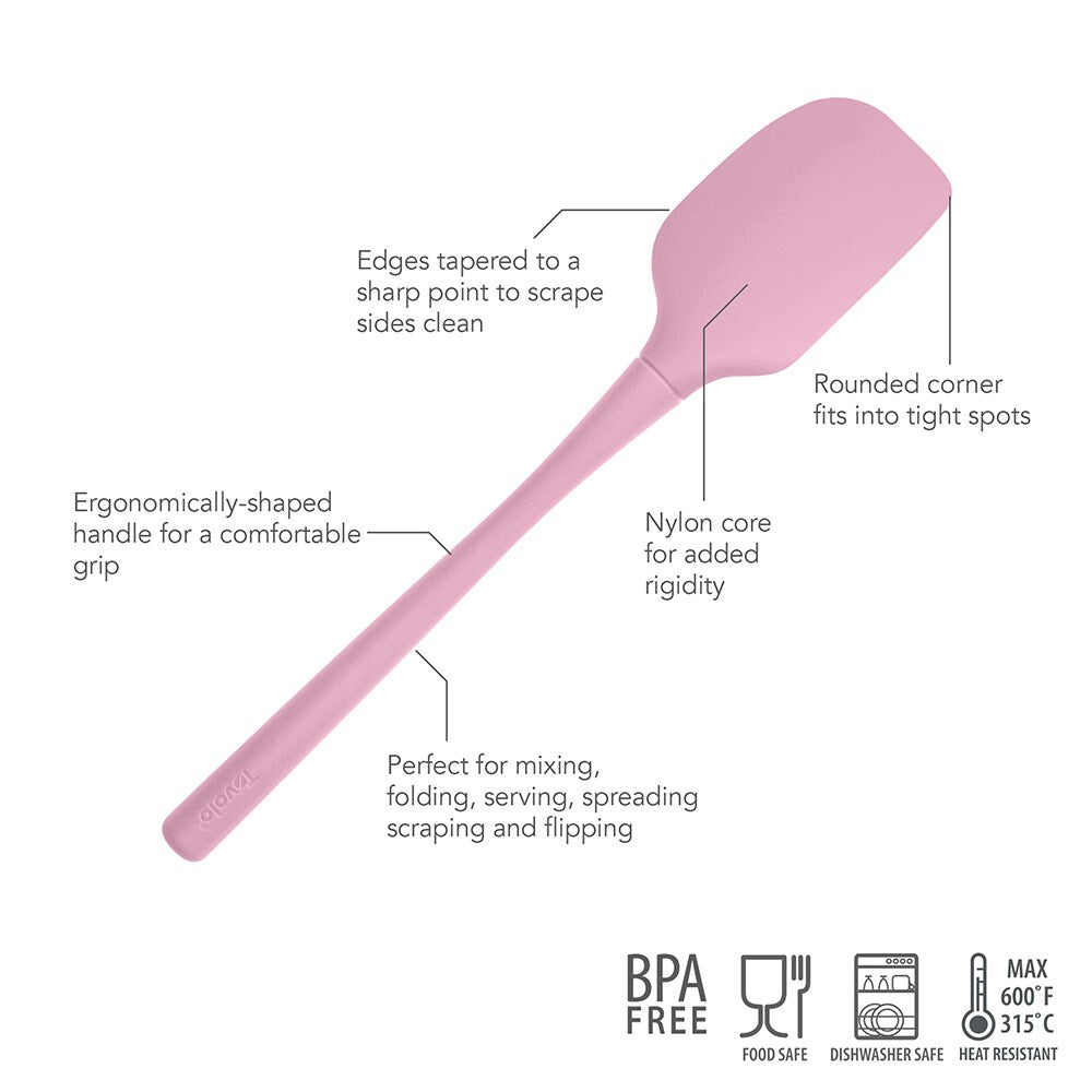 Tovolo "Flex-Core" All Silicone Spatula - Pink Sorbet