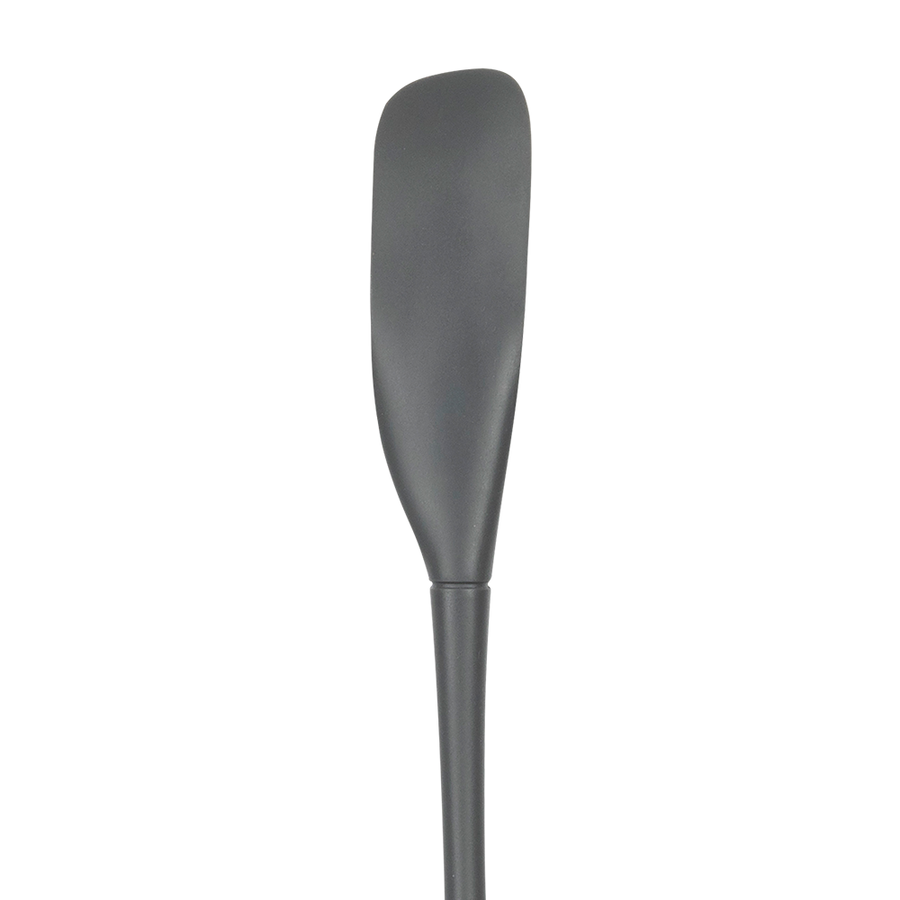Tovolo "Flex-Core" All Silicone Jar Scraper - Charcoal
