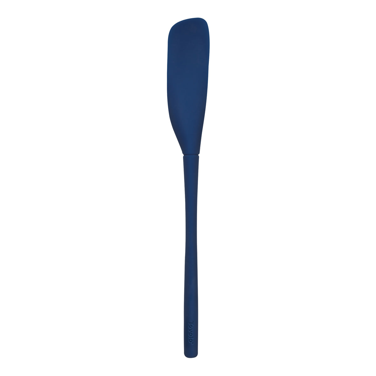 Tovolo "Flex-Core" All Silicone Jar Scraper - Deep Indigo
