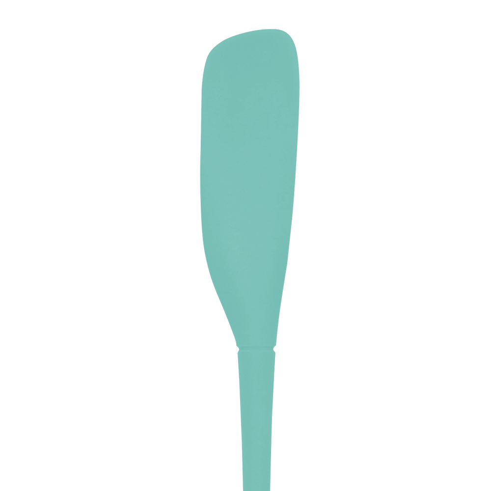 Tovolo "Flex-Core" All Silicone Jar Scraper - Light Aqua