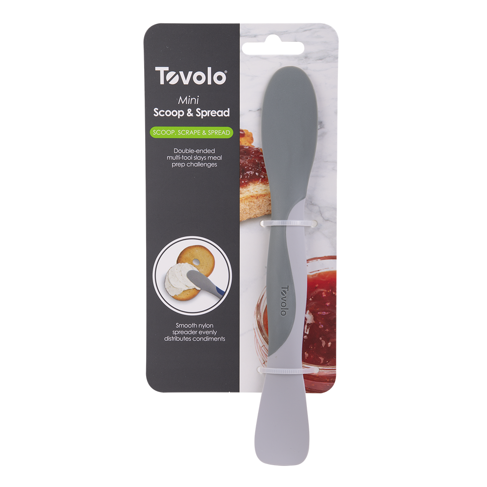 Tovolo Mini Scoop And Spread - Oyster Grey
