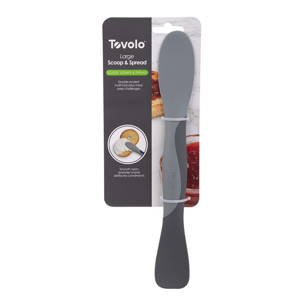Tovolo Large Scoop And Spread - Charcoal