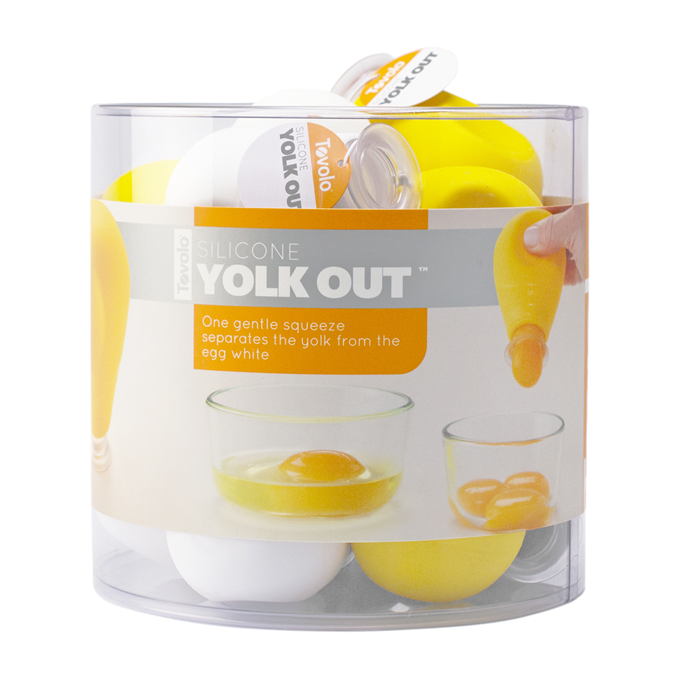 Tovolo "Yolk Out" Silicone Egg Separator - Yellow