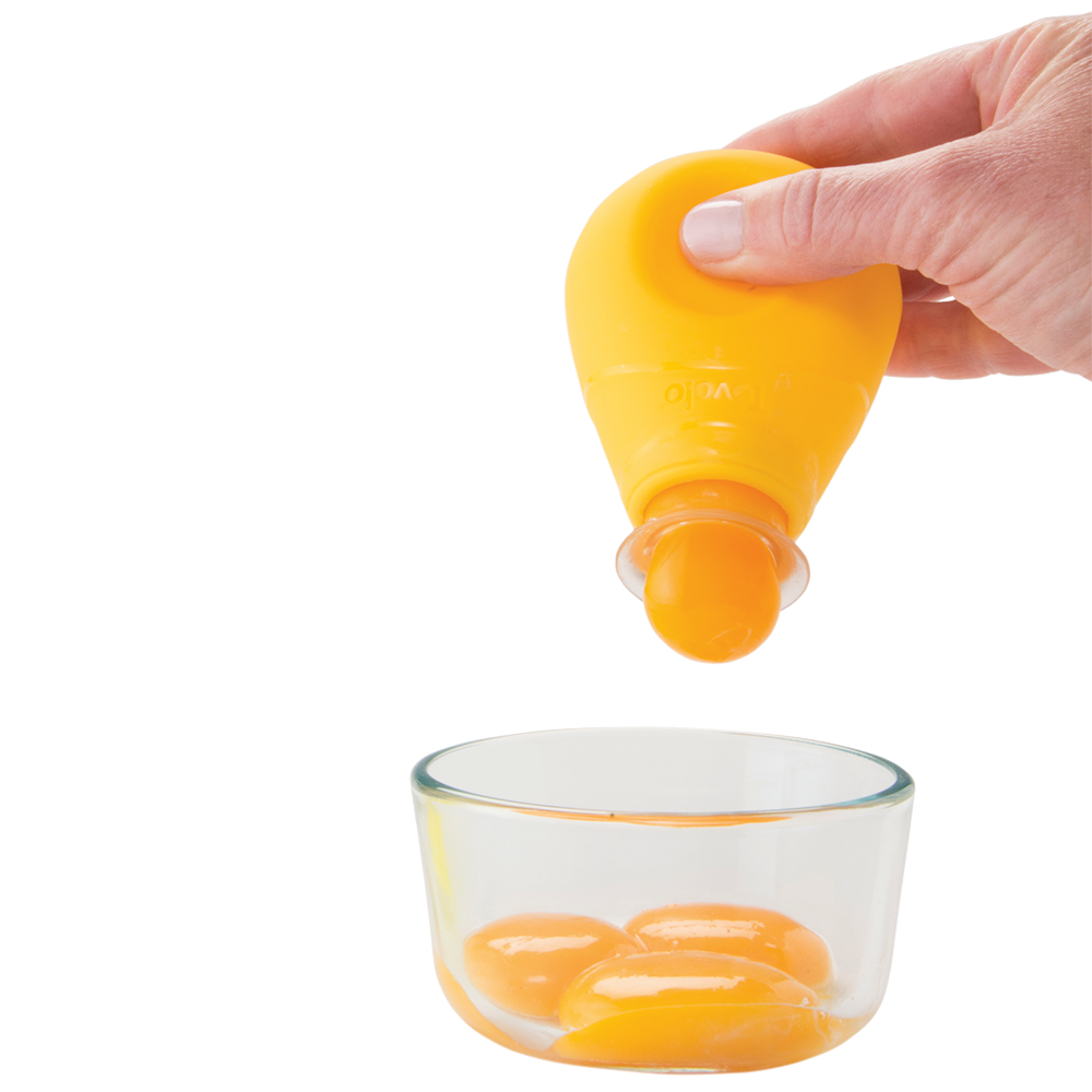 Tovolo "Yolk Out" Silicone Egg Separator - Yellow